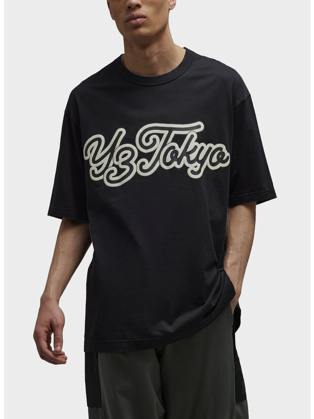 T-SHIRT GFX YY, BLACK, large