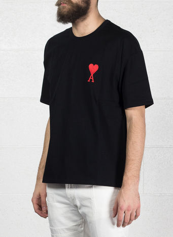 T-SHIRT BIG AMI DE COEUR, 001BLACK, small