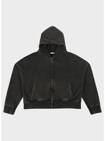 FELPA ETERNAL ZIP UNISEX, 0392 WASHED BLACK , small