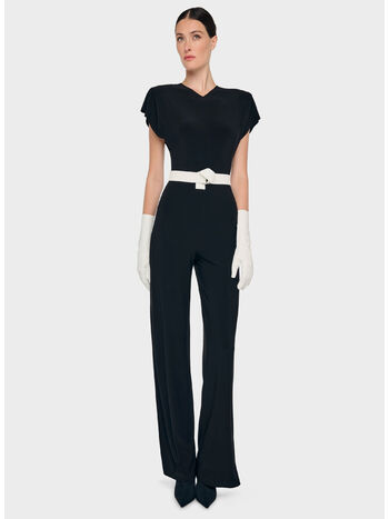 TUTA SLEEVES JUMPSUIT, BLACK BLACK, small