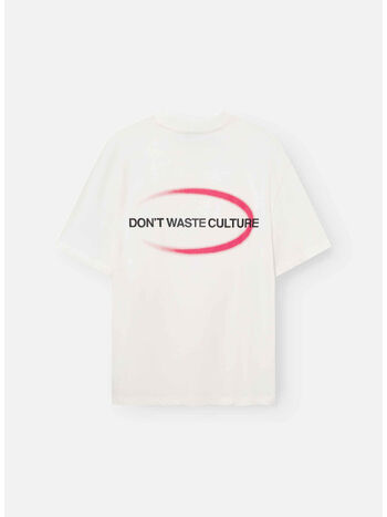 T-SHIRT LIRA, OFF-WHITE, small
