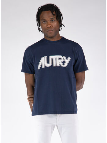 T-SHIRT GIROCOLLO, 504B BLUE, small