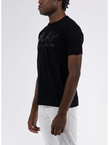 T-SHIRT PLAY, BLACK, small