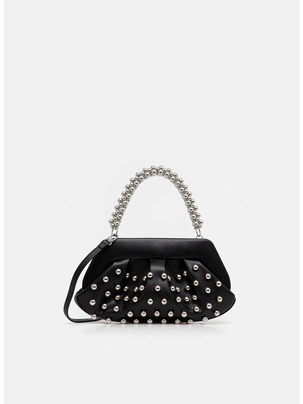 BORSA EMERA BEADS, BLACK, large