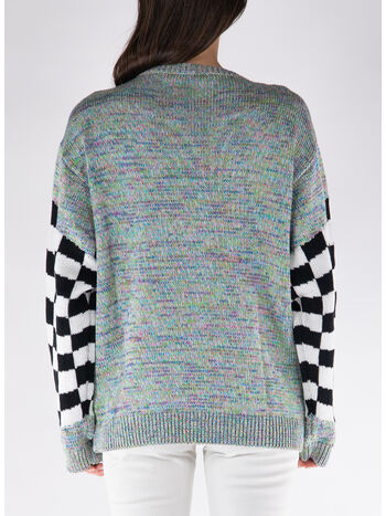 MAGLIONE DAY TRIP JACQUARD JUMPER, 8490 MULTICOLOR, small
