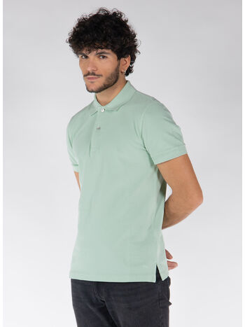 POLO TENNIS PIQUET, HB014 PALE MINT, small