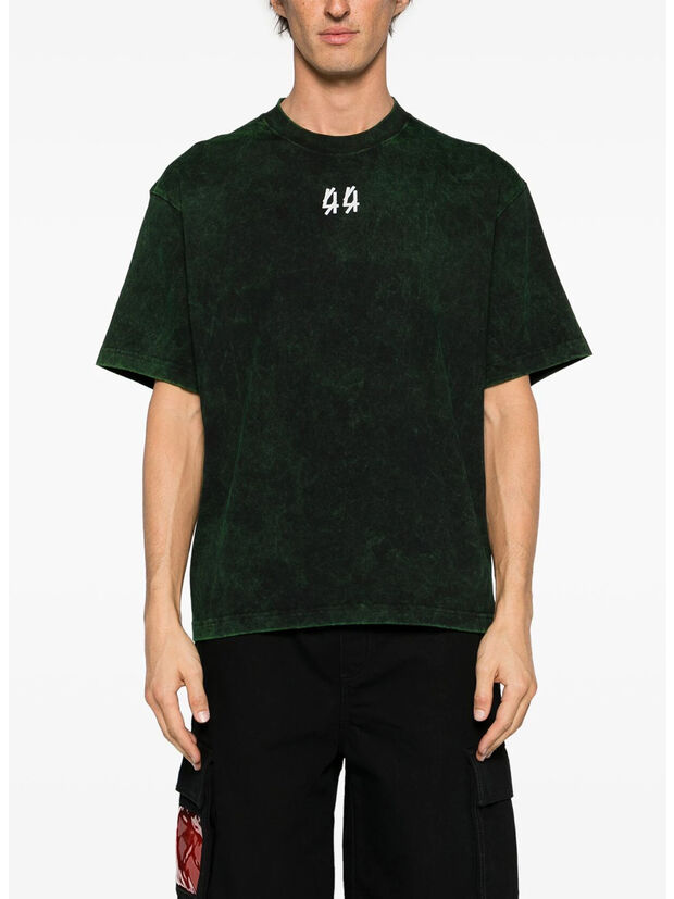T-SHIRT SOLAR, P405 BLACK + SOLID GREEN + 44 SOLID, large