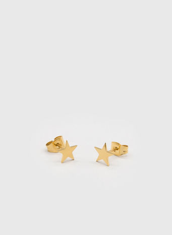 ORECCHINI KUKO EARRINGS STAR, GOLD, small