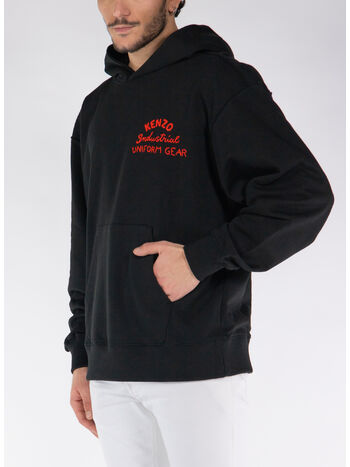 FELPA HOODIE OVERSIZE DRAWN VARSITY, , small