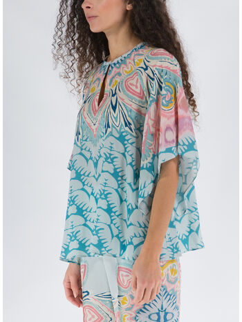 TOP IN SETA, 260 MULTICOLOR, small