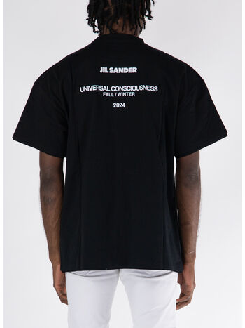 T-SHIRT DOUBLELAYER, 001 BLACK, small