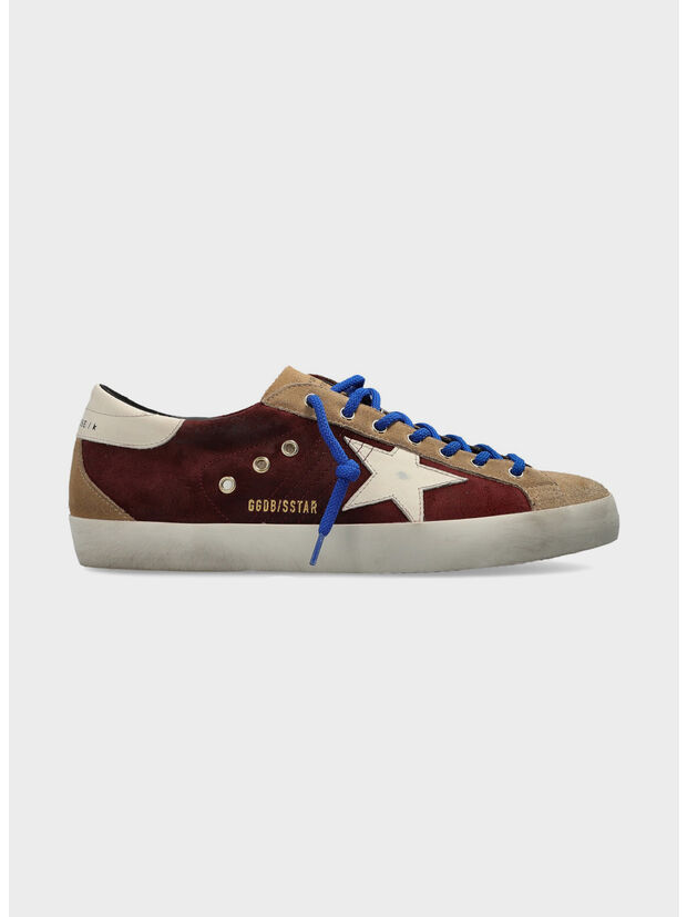 SCARPA SUPER STAR SUEDE, 83407 DARK RED/WARM GREY/BUTTERCREAM/WHITE, large