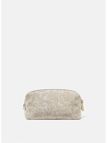 POUCH EMBROIDERY JACQUARD BAROCCO, 2KF4V BEIGE, small