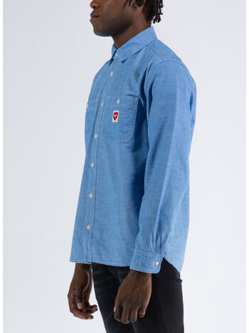 CAMICIA L/S CLINK HEART, KY02 BLEACH, small