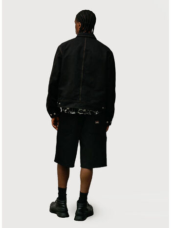WORK SHORT CANVAS, 0001 BLACK, small