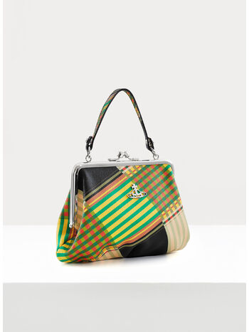 BORSA GRANNY FRAME, O102 COMBAT TARTAN, small