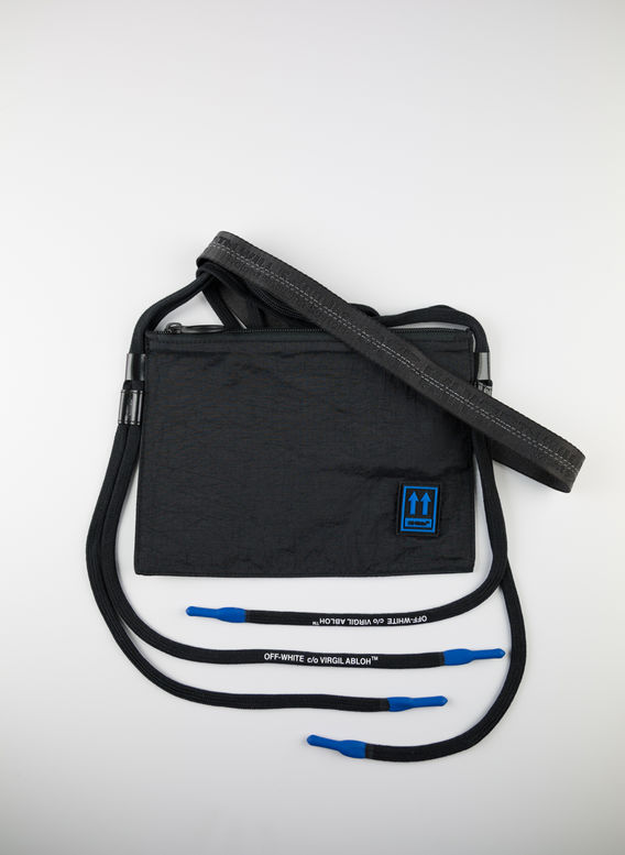 TRACOLLA FLAT CROSSBODY, BLACK, medium