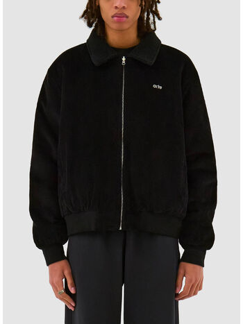 GIACCA SHERPA REVERSIBILE, BLACK, small