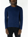 MAGLIONE GIROCOLLO AAPPIO, 20 BLU MARINE, thumb