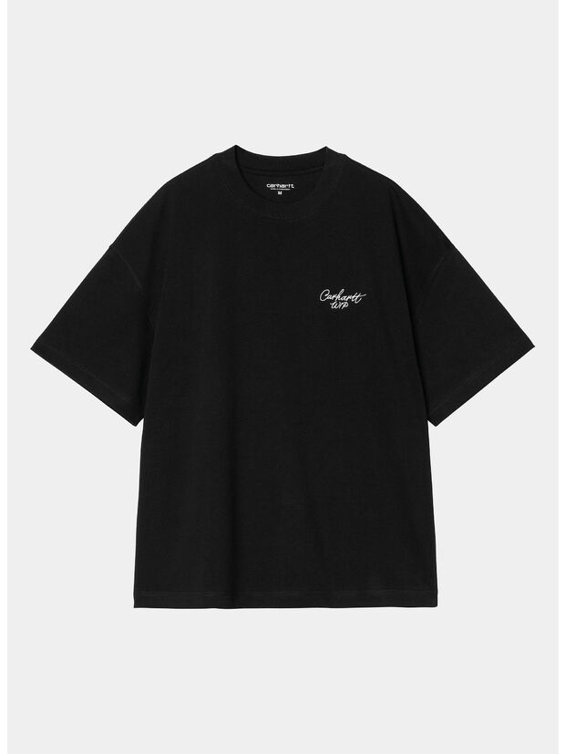 T-SHIRT S/S SIGNATURE SCRIPT, , large