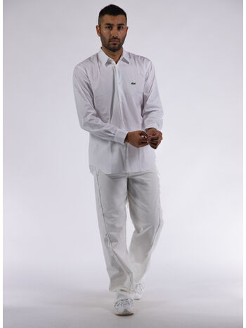 CAMICIA MENS SHIRT WOVEN, WHITE, small