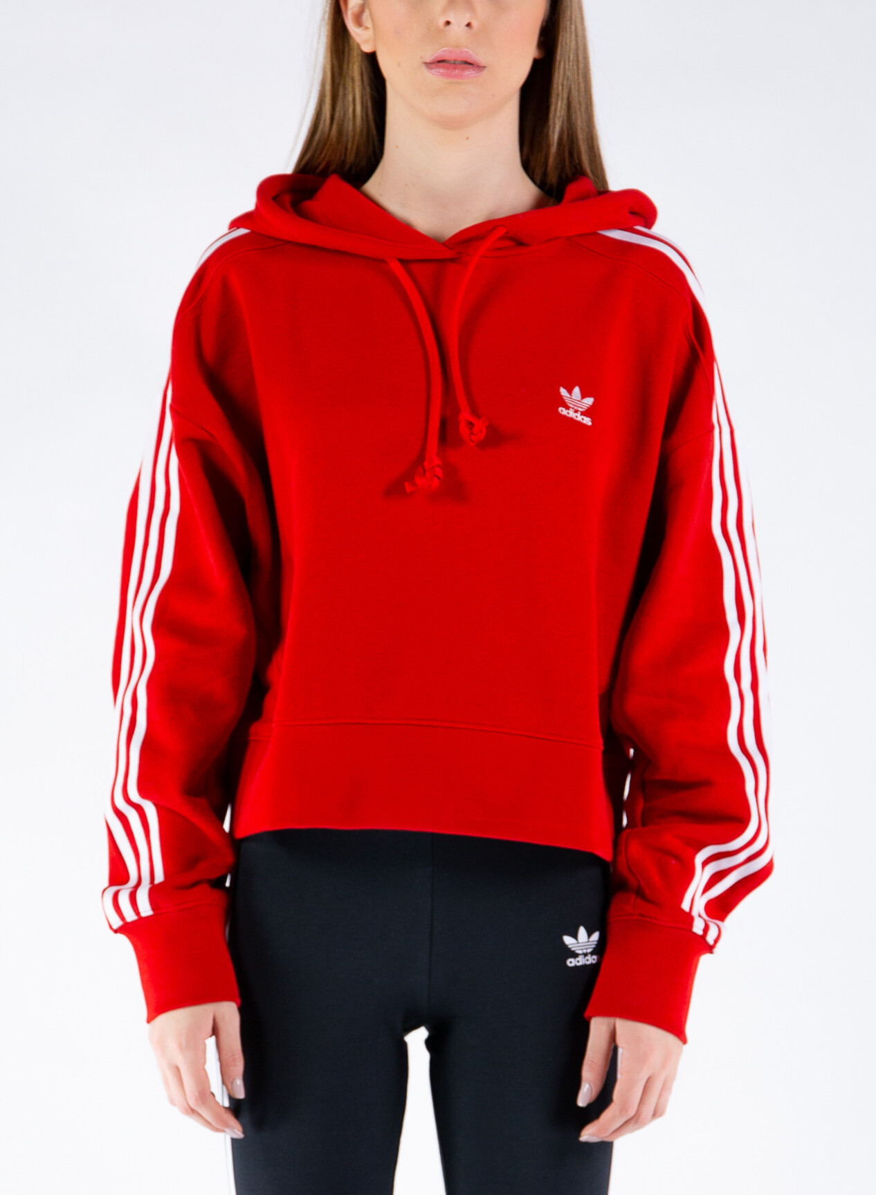 felpa adidas hoodie cropped