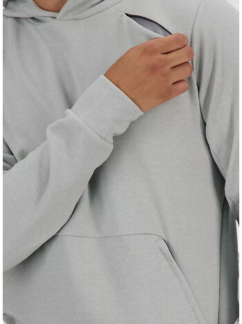 FELPA HOODIE IN MAGLIA TECH, AG, small
