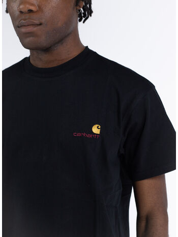 T-SHIRT S/S AMERICAN SCRIPT, 89XX, small