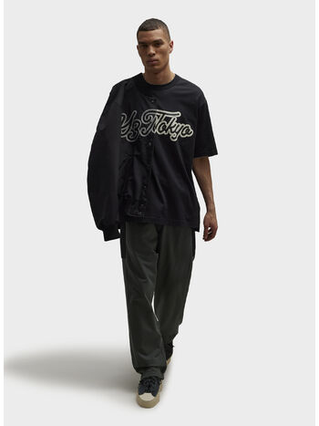 T-SHIRT GFX YY, BLACK, small