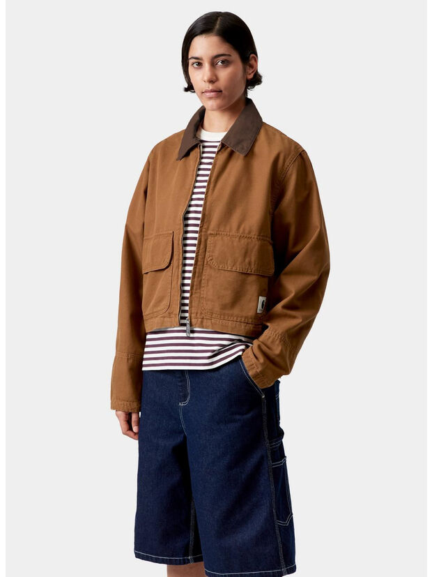 GIACCA PRESCOTT, 00SGD Hamilton Brown / Tobacco, garment dyed, large