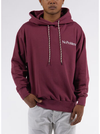 FELPA MINI PROBLEMO HOODIE, BRG BURGUNDY, small