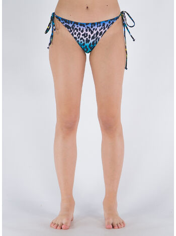 COSTUME SLIP RECYCLED PRINTED STRING BIKINI, 999 MULTICOLOR, small