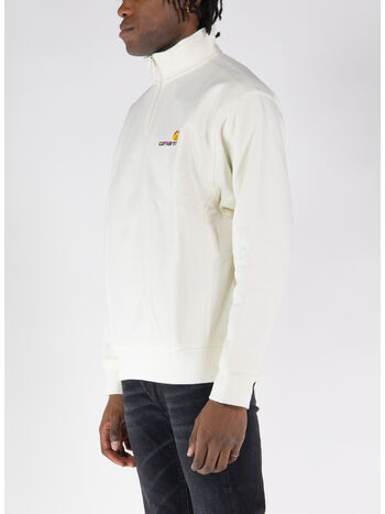 FELPA HALF ZIP AMERICAN SCRIPT, D6XX, small