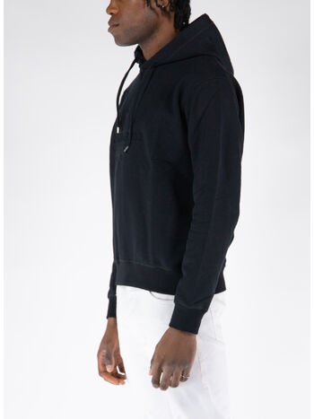 FELPA HOODIE, 900 BLACK, small