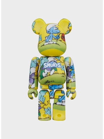 BEARBRICK 100% + 400% THE SMURFS THE PURPLE, SMURF, small