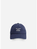 CAPPELLO LE CASQUETTE SLOGAN, NY NAVY, thumb