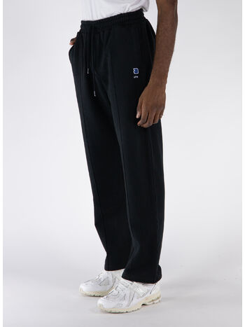 PANTALONE CUT A PATCH, BLACK, small