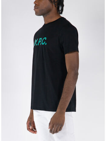 T-SHIRT VPC COLOR H, NOIR/VERT, small