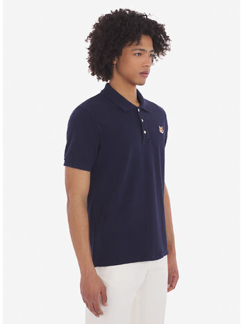 POLO FOX HEAD PATCH, P480 NAVY, small