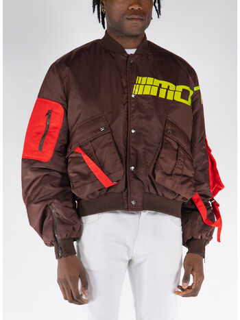 GIUBBOTTO BOMBER OVERSIZE, , small