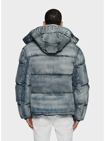 GIUBBOTTO DENIM PUFFER, , small