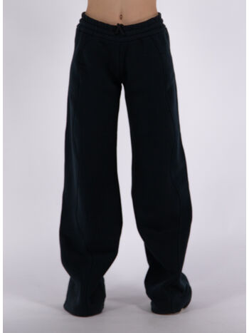 PANTALONE ROUND SWEATPANT, 1000 BLACK, small