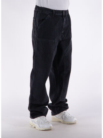 PANTALONE DOUBLE KNEE, 8906 BLACK, small