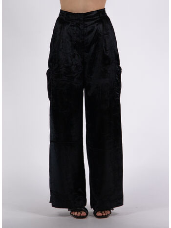 PANTALONE CARGO, BLACK, small