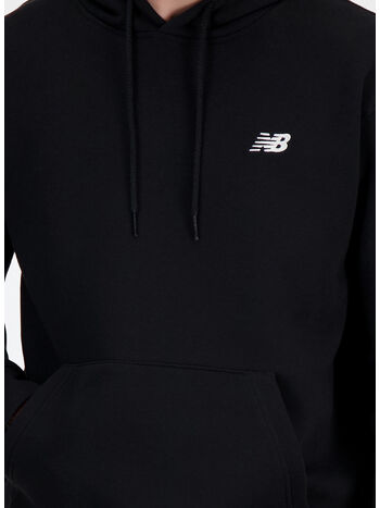 FELPA HOODIE ESSENTIALS FRENCH TERRY, 001 BLACK, small