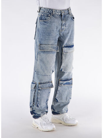 JEANS R3CA CARGO DENIM, , small