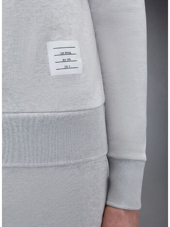 FELPA CREWNECK  IN CLASSIC LOOPBACK, 065 LT GREY, small