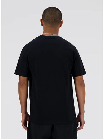 T-SHIRT ATHLETICS, BLACK, small
