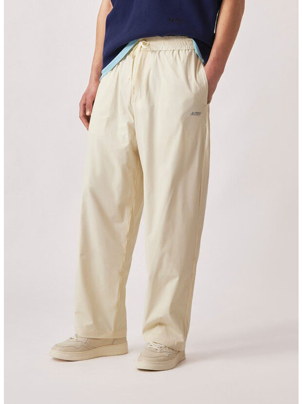PANTALONE SPORTIVO IN NYLON REFLEX UNISEX, 99NS NYLON CREAM, large