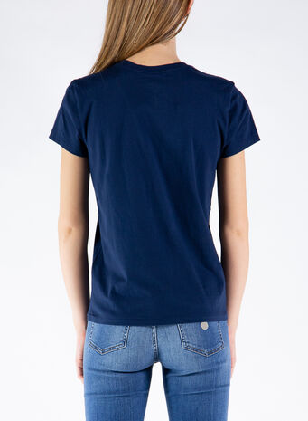 T-SHIRT BASIC LOGO, 024CRUISENAVY, small